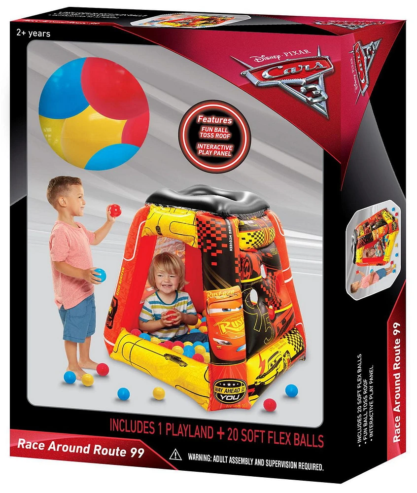 Disney Cars Cars 3 Playland with 20 Balls