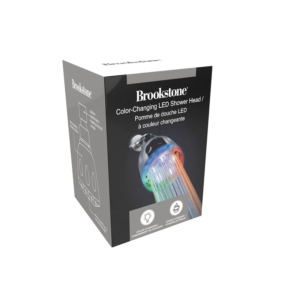 Brookstone Colour Changing LED Shower Head