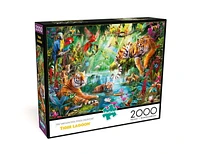 Buffalo Games - Tiger Lagoon - 2000 Piece Jigsaw Puzzle