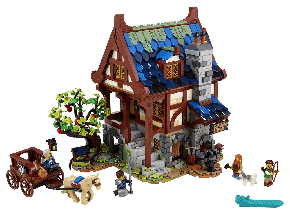 LEGO Ideas Medieval Blacksmith 21325 Toy Building Kit (2,164 Pieces)