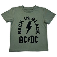 AC/DC T-Shirt à manches courtes a garcon a bas age