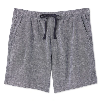 Short de rugby en mélange lin George pour hommes Tailles P-TTG