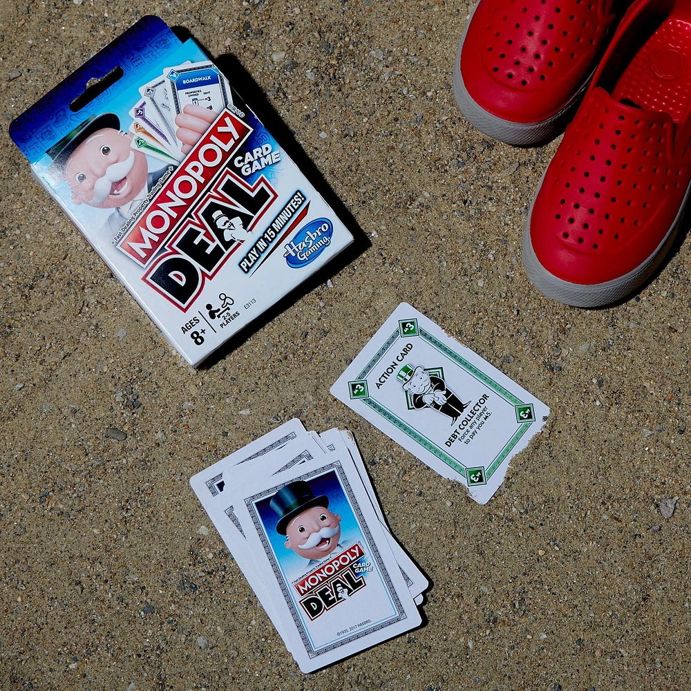 Hasbro Gaming Monopoly Deal Card Game, Ages 8 and up