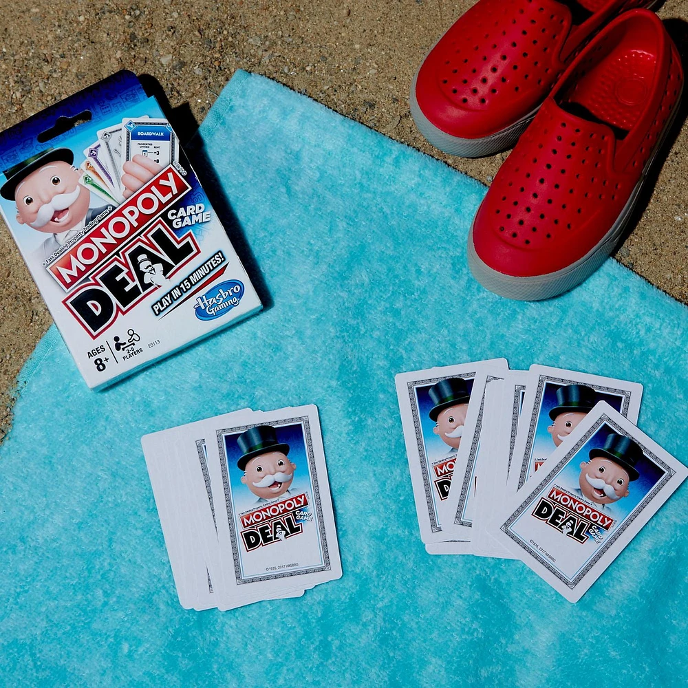 Hasbro Gaming Monopoly Deal Card Game, Ages 8 and up