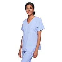 Haut d’uniforme médical à encolure en V George pour femmes
