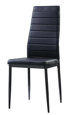 Topline Home Furnishings Black Side Chairs