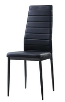 Topline Home Furnishings Black Side Chairs