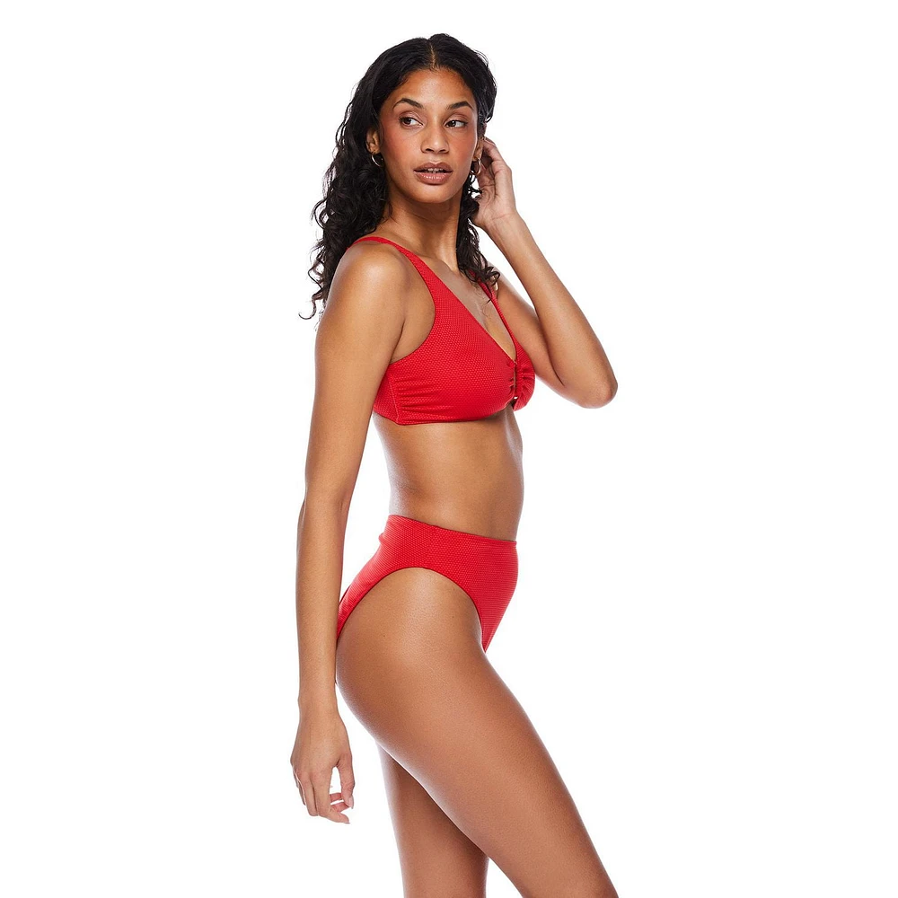 George Women's O-Ring Bikini Top, Sizes XS-XXL