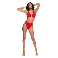 George Women's O-Ring Bikini Top, Sizes XS-XXL