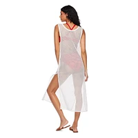Robe cache-maillot en crochet George pour femmes Tailles TP–TTG