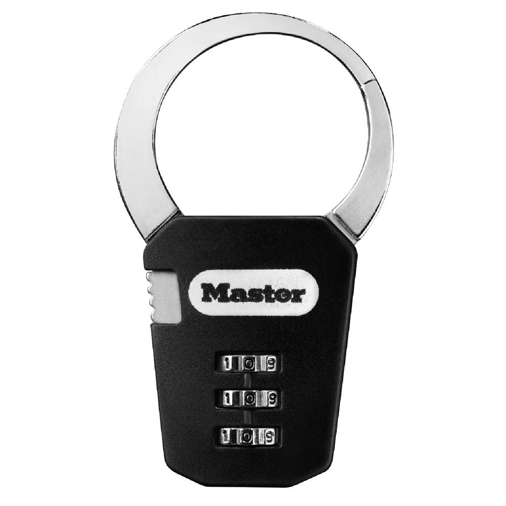 Master Lock Set Your Own Combination Backpack Lock #1550DAST, 48mm; Blue, Green, Pink or Black