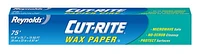 Reynolds® Cut-Rite® Wax Paper, 12"x75' 1-pack