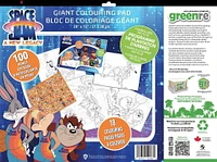 Space Jam Giant Coloring Pad with Sticker