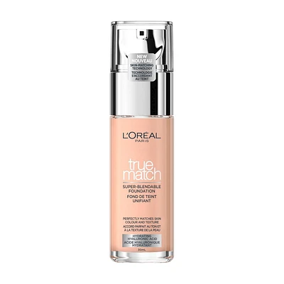 L'Oréal Paris Fond De Teint True Match, Avec Acide Hyaluronique et Soins Hydratants Hydratant en Fond de Teint