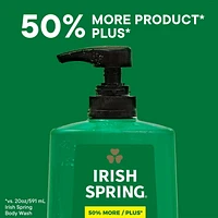 Irish Spring Original Clean Body Wash for Men, 887 mL, 887 mL