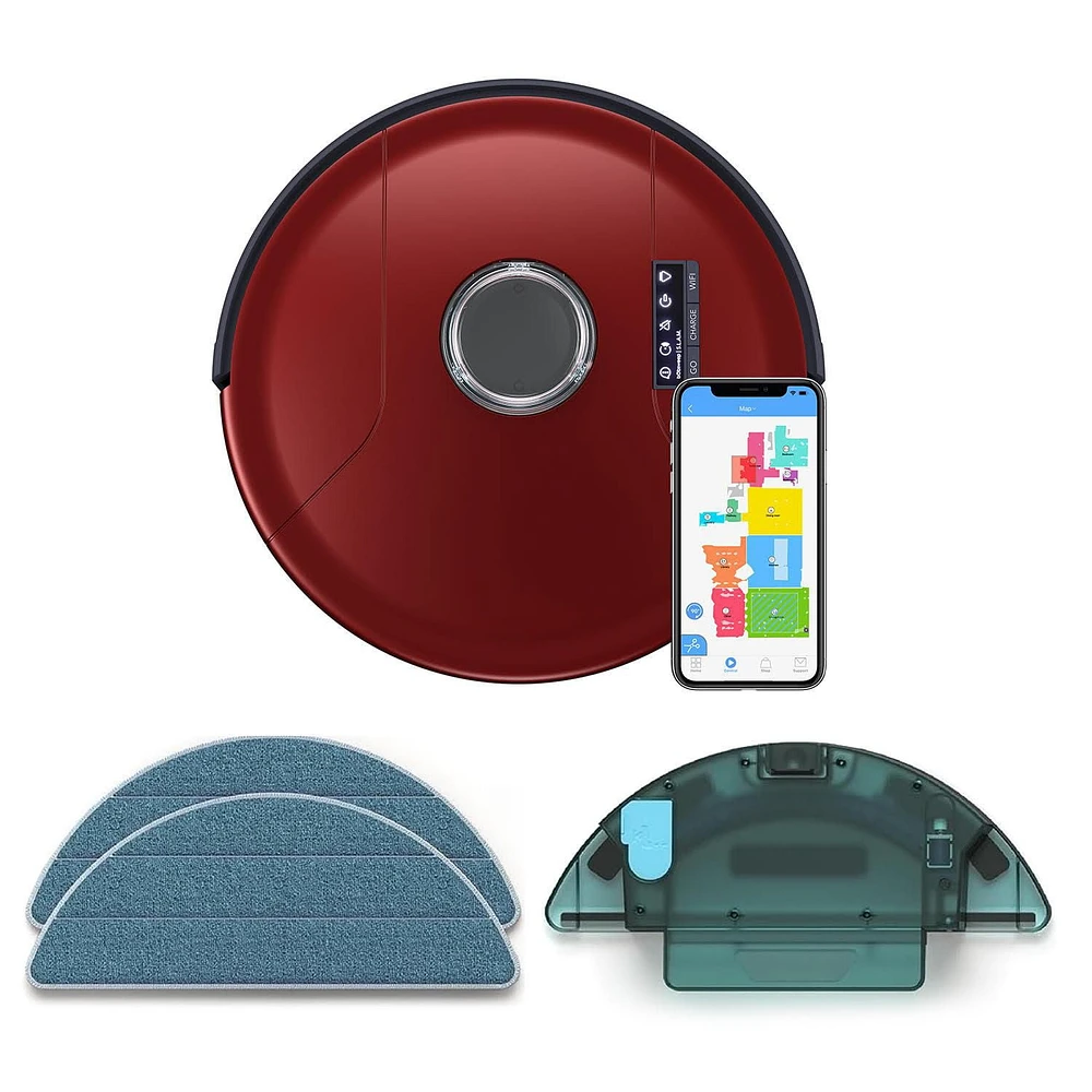 bObsweep PetHair SLAM Wi-Fi Connected Robot Vacuum and Mop in Jasper