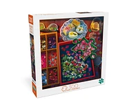 Buffalo Games - Art of Play - Relaxing with a Puzzle - 300 Piece Jigsaw Puzzle