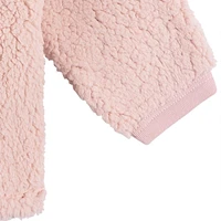Modern Moments par Gerber - Ensemble de poche Kanga en micro peluche 2 pièces - Rose
