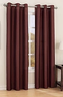 SASHA FAUX SILK CURTAIN PANEL