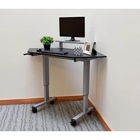 Luxor 60" Standing corner desk (STANDUP-CCF60-B)