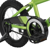 Movelo Rush 14” Boys Bike, Lime Green, 4-6 years old