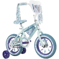 Disney Frozen 12in Girls’ Bike, Blue, by Huffy, Ideal for ages 3-5