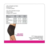 Secret® Smoothing 1pk Midi Length Shorts