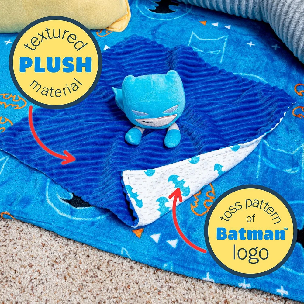 Couverture de sécurité de Kids Preferred DC Heroes Batman 13 x 13 pouces