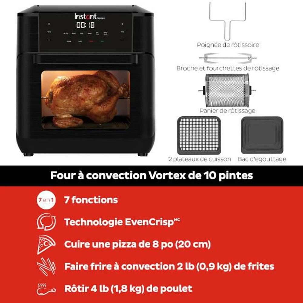 Vortex 10QT Air Fryer Oven