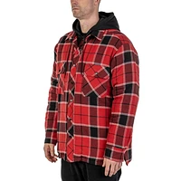 Workload Men's Hooded Flannel Jacket