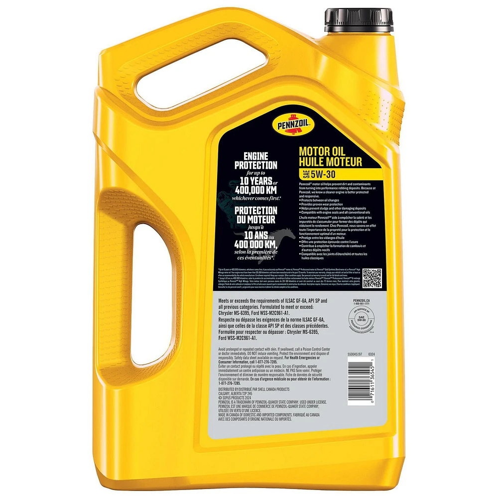 Pennzoil® Motor Oil 5W-30 jugs 3x5L