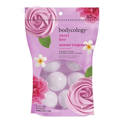 Bodycology Sweet Love Bath Fizzies, 8 ct