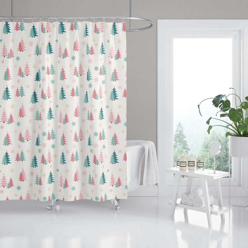 Trees PEVA Shower Curtain, TREES SC