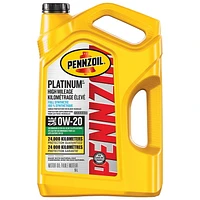 Pennzoil Platinum High Mileage 0W-20 FullSyn, PZL Plat High Mileage 0W-20