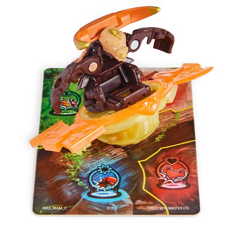 Bakugan Starter 3-Pack, Special Attack Bruiser, Mantid and Titanium Trox, Customizable Spinning Action Figures and Trading Cards, Kids Toys for Boys and Girls 6 and up