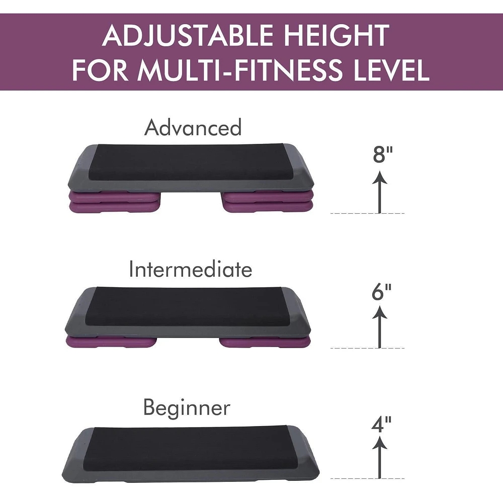 Soozier 3-position Aerobic stepper