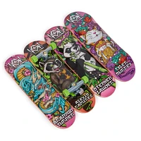 Tech Deck, Ultra DLX Fingerboard 4-Pack, Sk8Mafia, Collectible and Customizable Mini Skateboards, Kids Toys for Ages 6 and up