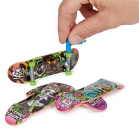 Tech Deck, Ultra DLX Fingerboard 4-Pack, Sk8Mafia, Collectible and Customizable Mini Skateboards, Kids Toys for Ages 6 and up