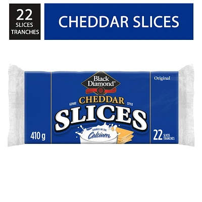 Black Diamond Cheese Slices 22, 22 Slices, 410 g