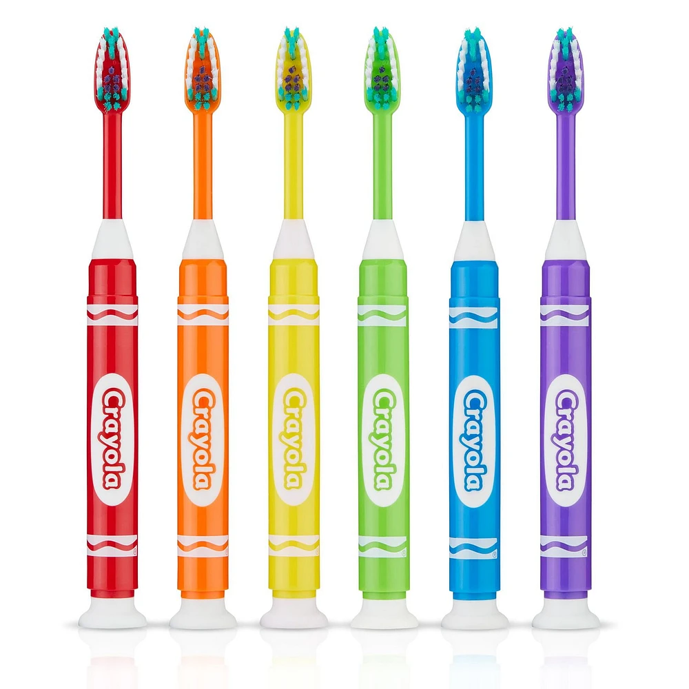 Brosse à dents Marqueur, Poils Souples, 5+, CRAYOLA™ GUMᴹᴰ