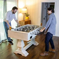 Montecito 55-in Foosball Table with Drink Holders and Analog Scoring