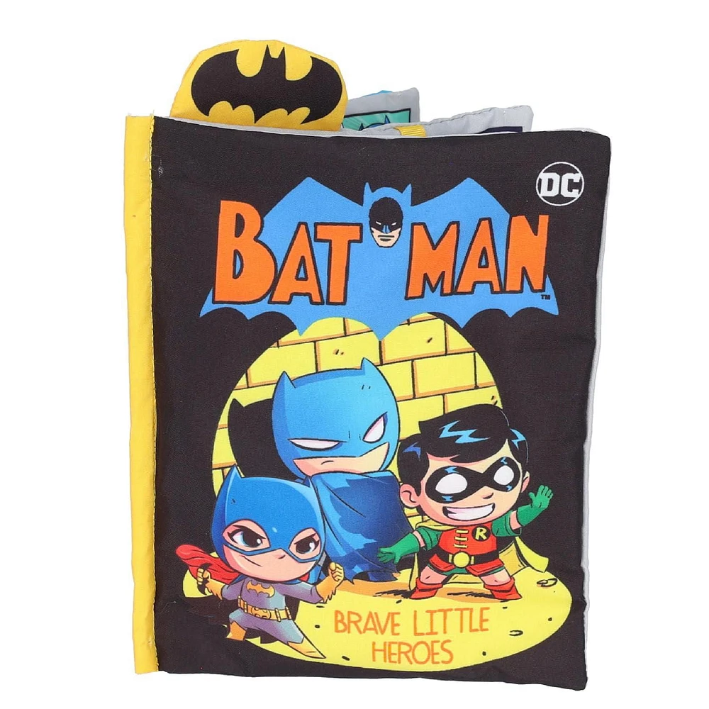 My First Comic Soft Book - Kids Preferred DC Comics Batman Brave Little Heros, 6.5 x 8 inches