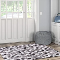 Laredo Montez Grey & Ivory 3' x 5' Accent Rug