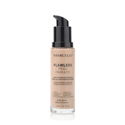 Marcelle Flawless Foundation, Customizable coverage & long-lasting, 27 mL