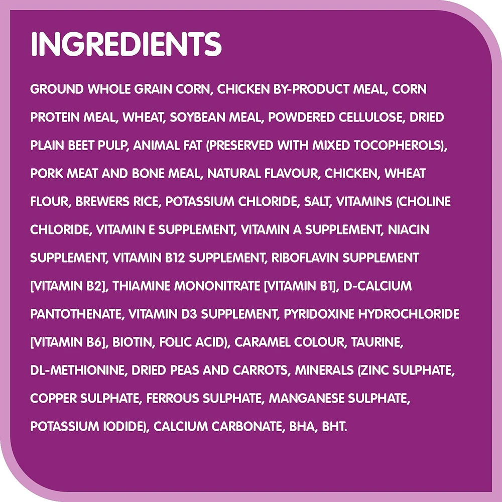 Whiskas Indoor High Protein with Real Chicken Dry Cat Food
