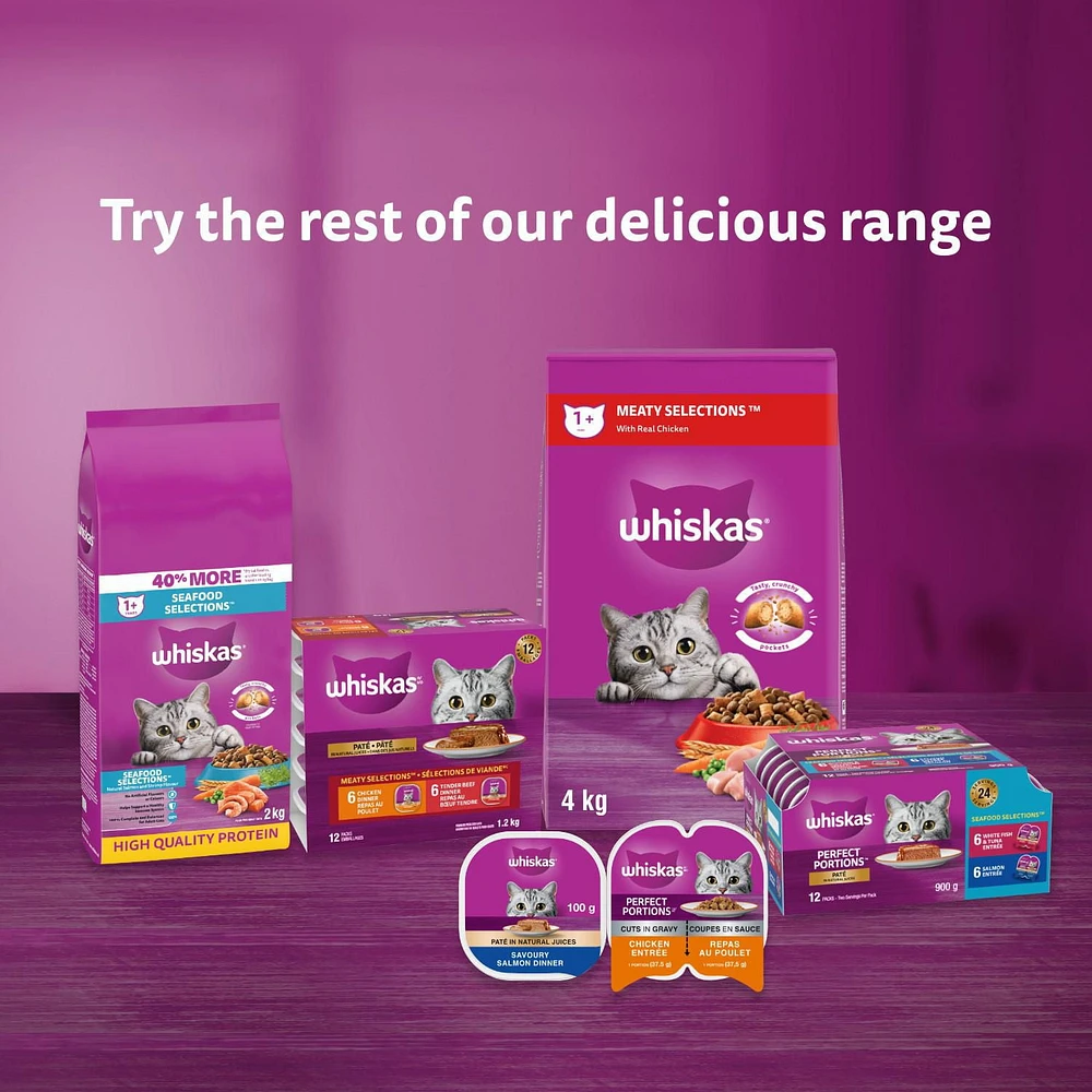 Whiskas Indoor High Protein with Real Chicken Dry Cat Food