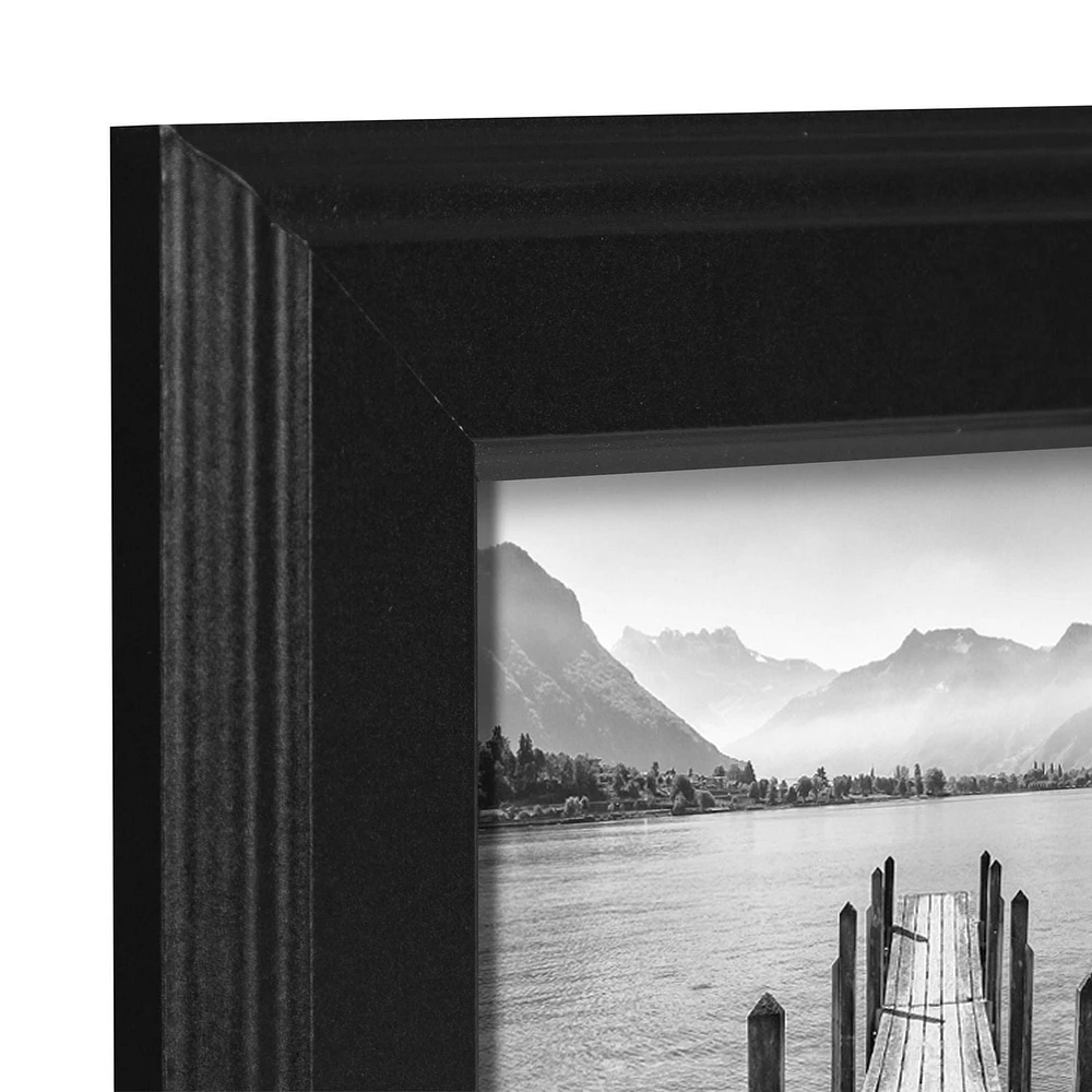 Swift Black Picture Frame, 4" x 6"