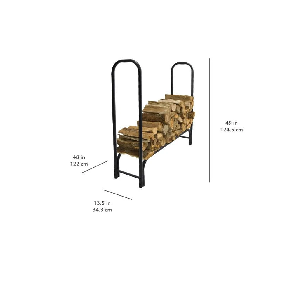 Pleasant Hearth 4 Foot Log Rack LS932-48