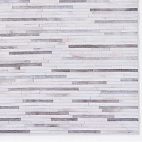 Laredo Tanner Grey & Ivory 6'7" x 9'7" Area Rug