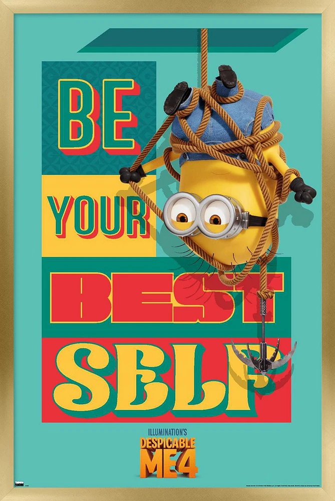 Illumination Despicable Me 4 - Best Self Wall Poster, 22.375" x 34"